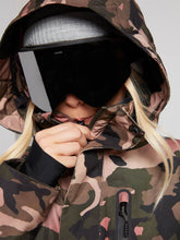 Load image into Gallery viewer, Womens Eva Insulated Gore-Tex Jacket - Faded Army
