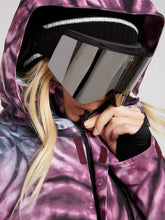 Load image into Gallery viewer, Womens Pine 2L Tds Jacket - Tie-Dye Print Purple

