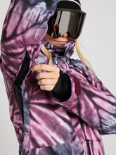 Load image into Gallery viewer, Womens Pine 2L Tds Jacket - Tie-Dye Print Purple
