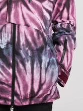 Load image into Gallery viewer, Womens Pine 2L Tds Jacket - Tie-Dye Print Purple
